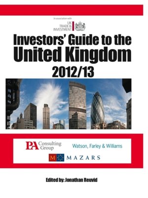 cover image of Investors' Guide to the United Kingdom 2012/13